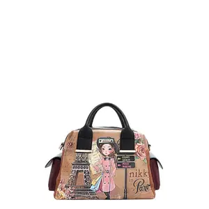 Nicole Lee USA Eco-Leather Boston Bag