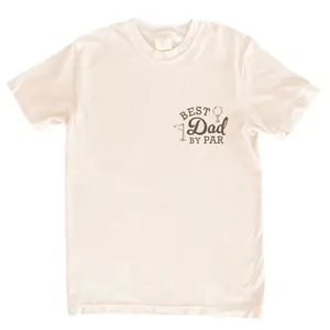 Best Dad By Par Graphic Tee | Ivory