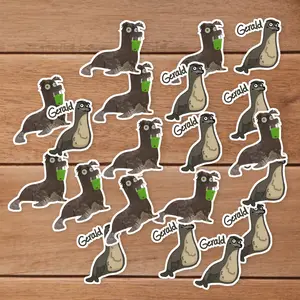 Stickers Pack 20 Pcs Gerald Guitar Finding Colorful Bike Skateboard Dory Luggage Water Laptop Inspired Car Bumper Bottle Vinyl Aesthetic Waterproof