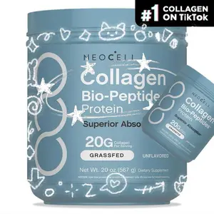 NeoCell Collagen Peptides Powder 20oz - Grassfed Protein Supplement - Advanced with 18 Essential Amino Acids