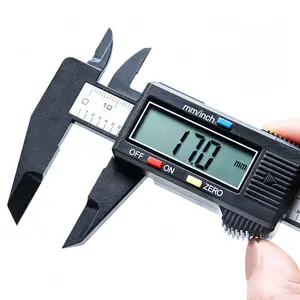 High Precision Digital Caliper, 6" Stainless Steel Vernier Tool with Large LCD, Inch/MM Conversion, Auto-Off Feature, Perfect for DIY & Home Projects