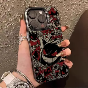 Anime Gengar Phone Case for Samsung Galaxy S23 S24 S25 S22 Ultra S21 Plus FE A56 A36 A26 5G A16 A06 4G Note 20 Cover