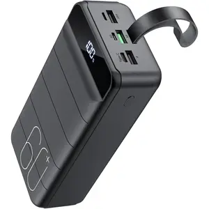 Portable Charger 60000mAh Power Bank - 22.5W Fast Charging External Battery Pack, LED Display USB C Portable Cell Phone Charger for iPhone 15/14/13 Pro, Android, Samsung Galaxy, Etc