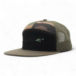 OMC Performance Hat  – Woodland Blackout - Embroidery