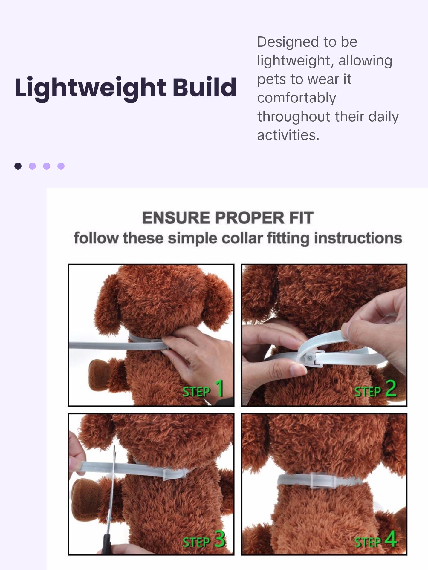 Anti-Insect Cat Dog Collar - Effective Insect Repellent, Lightweight Design, Suitable for Pets, Compatible with Various Breeds