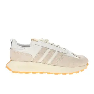 adidas Womens Retropy E5 Lace Up Sneakers Shoes Casual - Beige, Off White