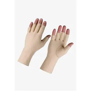 Fabrication Enterprises  Hatch Edema Glove - 0.75 in. Finger Over The Wrist, Right - Extra Small