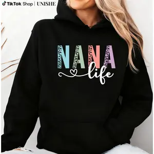 Nana Life Hoodie – Perfect Gift for Grandma, Women’s Long Sleeve for Mother’s Day