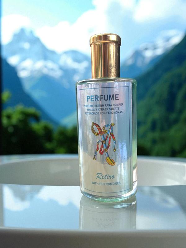 Olofin Retiro Perfume with Pheromones 100 ML 3.38 OZ Spiritual Cleansing Fragrance for Women and Men Ideal for Protection and Spiritual Cleansing