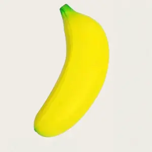 Funny Banana Squeeze Toy, Prank Joke Novelty Fruit Game, Kids Educational Stress Relief Gift, Easter Halloween Christmas Thanksgiving Party Supplies, Stress Relief Decoration