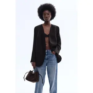 H&M Collarless blazer