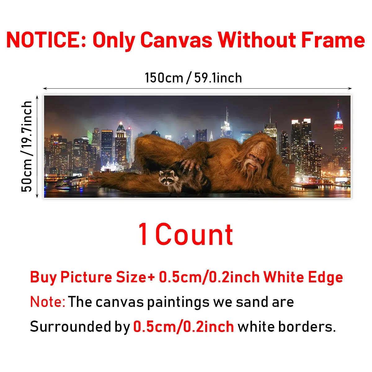 19.7x59.1in(Unframed)-P