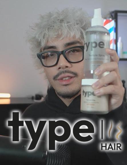 (Prev. Mylz) Type TXTR Pack: Sea Salt Spray + Texture Clay (Mango Scented)