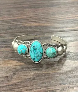 Princess Turquoise Cuff Bracelet