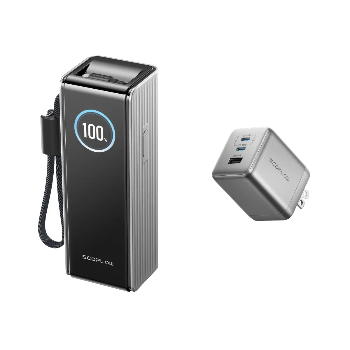 Silver+100w Charger