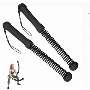 Ropelss Battle Ropes,Cordless Workout Rope for Home Gym, Portable Arm Exerciser Rope for Strength Building, HIIT and Low-Impact Aerobic Training for Women&Men