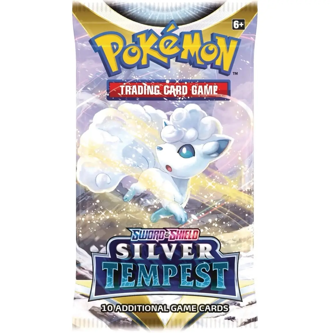 Pokémon Sword & Shield Silver Tempest Booster Pack (LIVE RIP)
