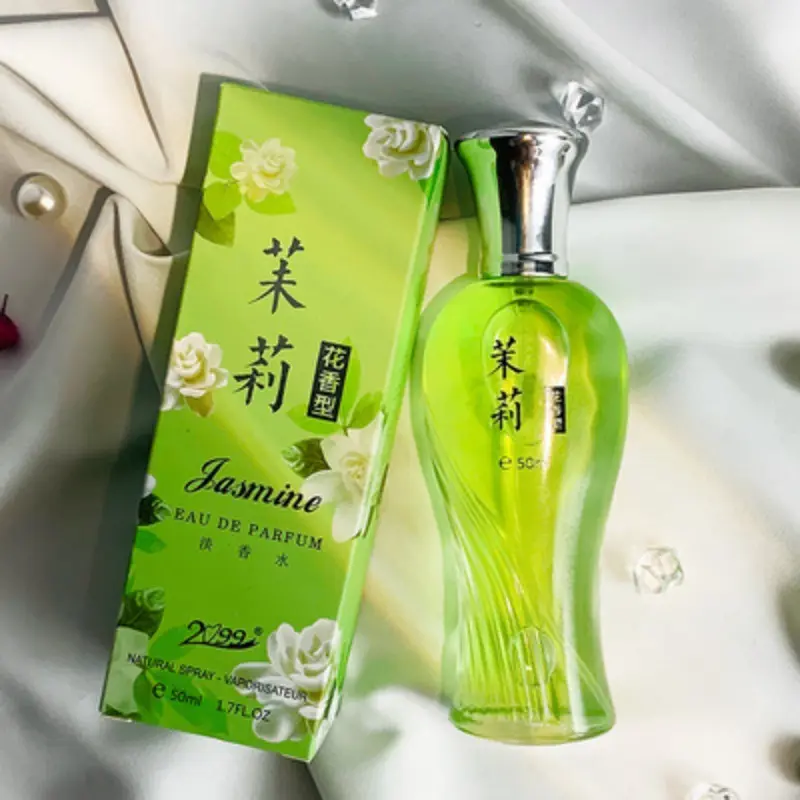 2099 Floral Scented Body Perfume Spray 50ML, Floral Scents Perfume, Elegant Perfume Mist, Jasmine Fragrance, Elegant Scent, Fresh Light Scent, Compact Portable, Perfect Gift for Students and Young Adults