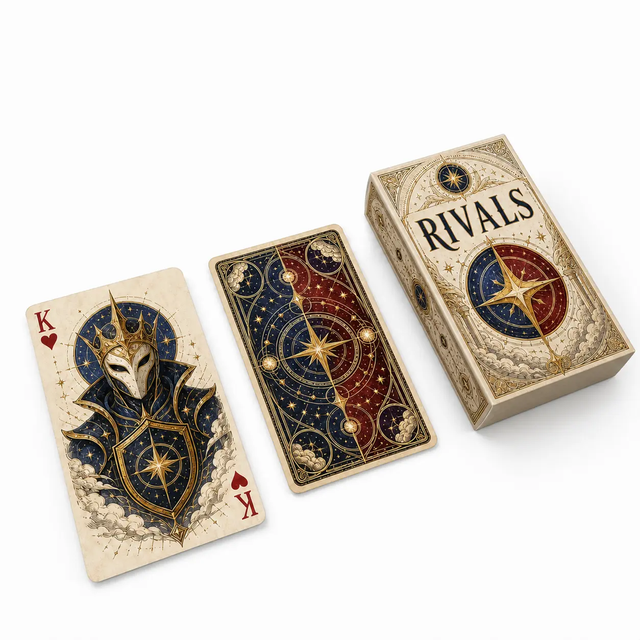 Rivals Playing Cards, Multiverse Heroes Battle Card Deck, Poker Night and Collector Display, Gift for Rivals Players and Hero Shooter Fans