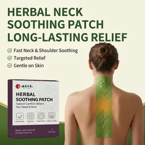 7 Count Herbal Dragon Bone Heat Patches in Single Box, Gentle Hypoallergenic Warm Therapy Patches for Lower Back Spine & Sore Shoulder Relief, Long Lasting Deep Warmth Improves Body Tiredness, Portable Compact Pack is Great for Daily Home Use