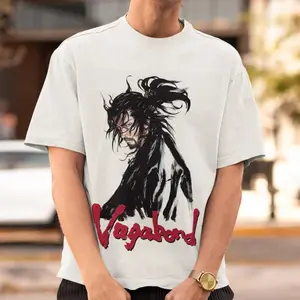 Vagabond Anime T-Shirt: Musashi Miyamoto Manga Graphic Tee