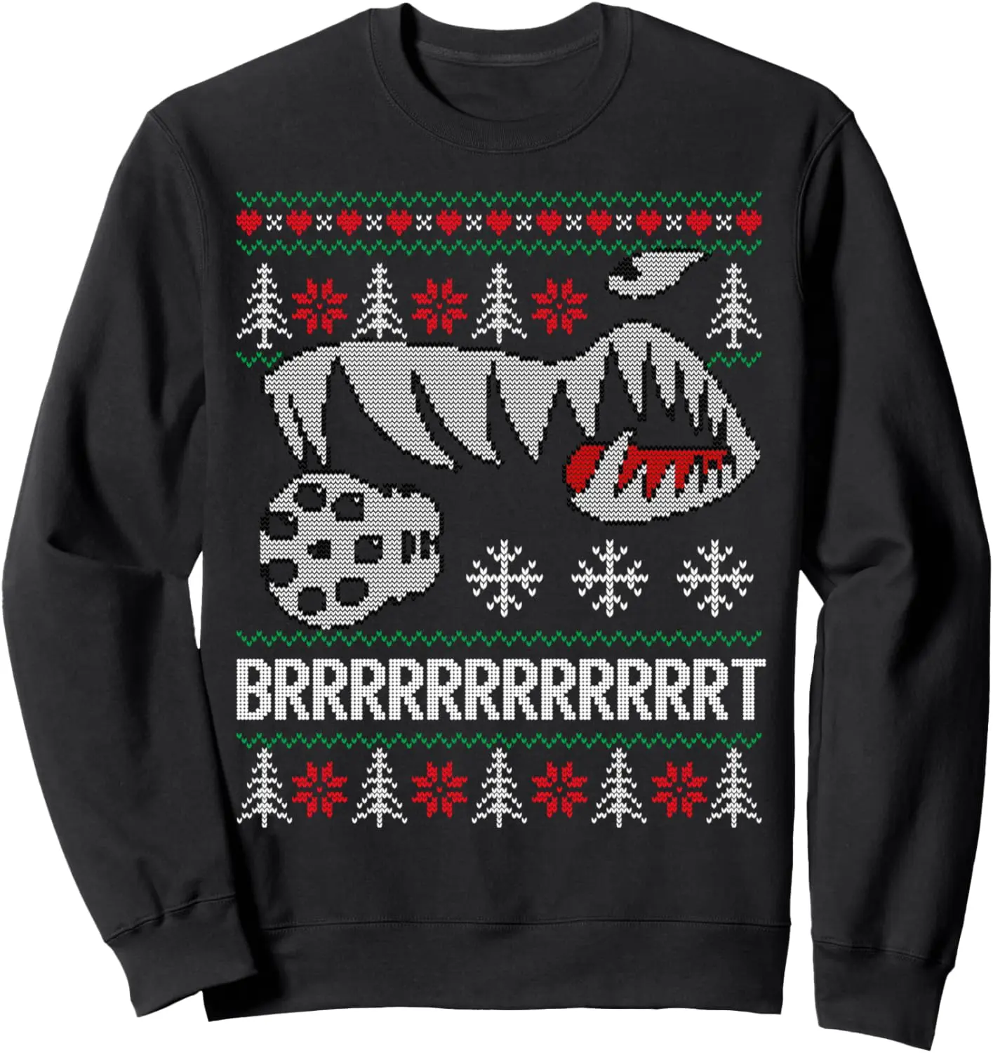 A-10 Warthog Ugly Xmas Sweater style fighter jet usaf Sweatshirt