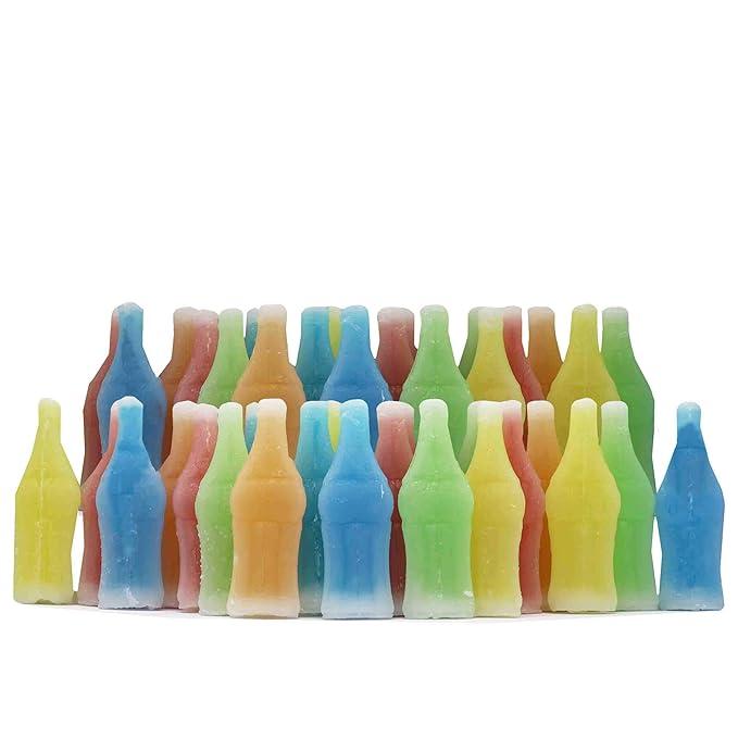 Wax Bottles Nostalgic Fun Candy Drink 1 Pound bag