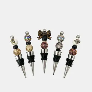 Wine Stopper | Beaded Bottle Topper | Birthday | Bridesmaid | Teacher | Wine Lover | Cute Gift Ideas | Wife | Mom | Wedding | Girls Night