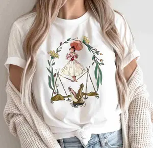 Flower Tightrope Walker TShirt, Tightrope Girl TShirt, Magic Kingdom, The Haunted Mansion Halloween Tee, Family Matching Tee