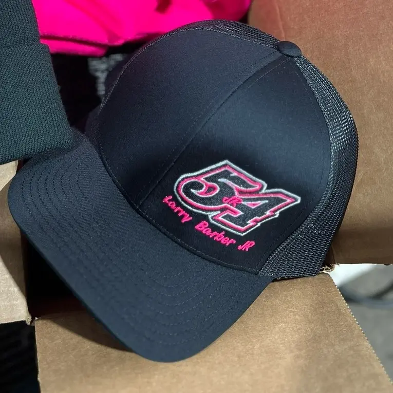 Larry Barber Motorsports 54jr Richardson 112 hats
