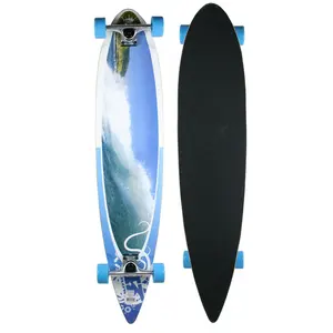 Krown Longboard Complete Pintail Wave Crest