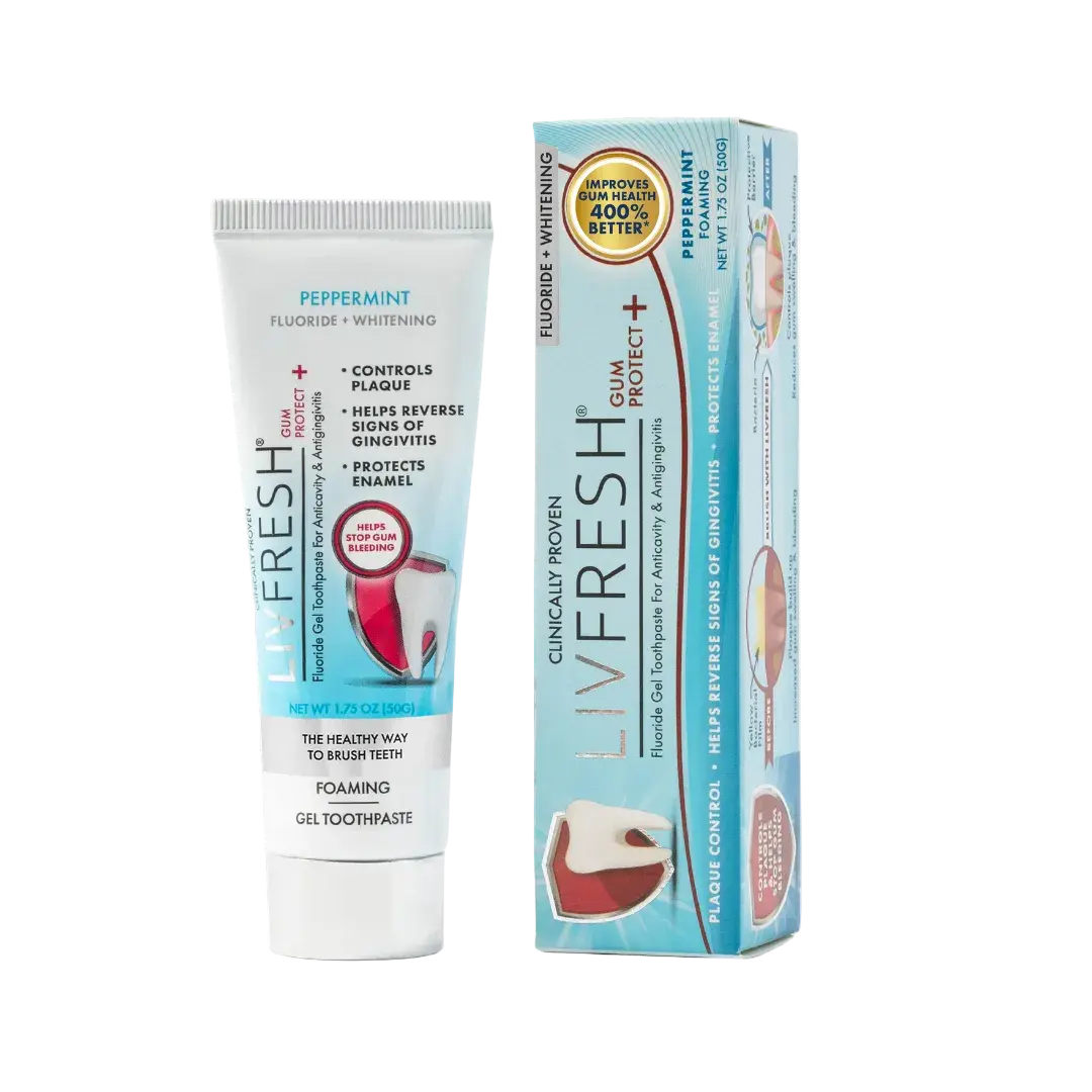 LIVFRESH Gum Protect Gel Toothpaste