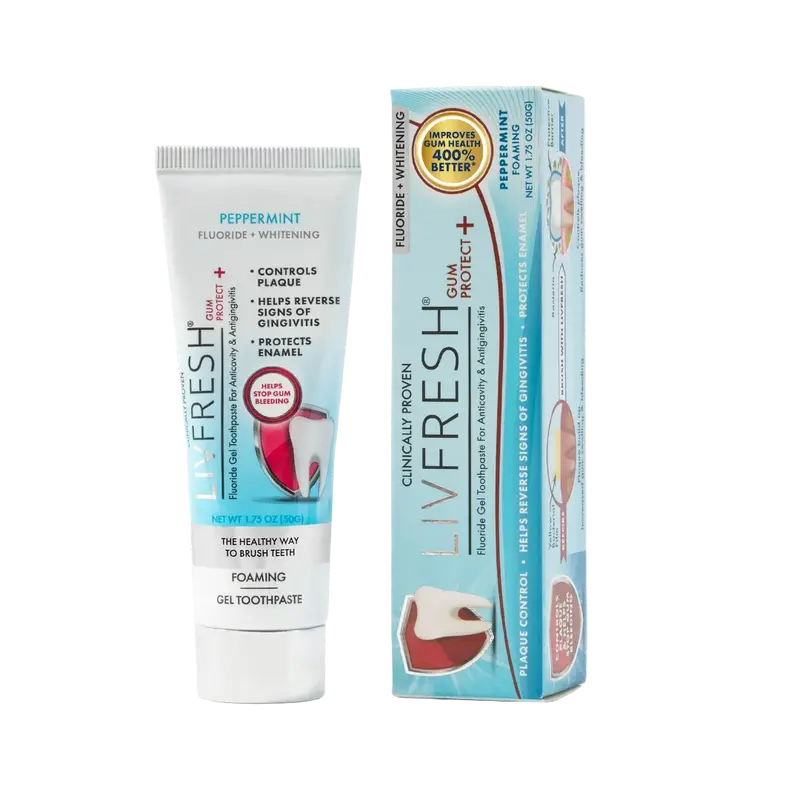 LIVFRESH Gum Protect Gel Toothpaste