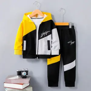 Cozy Toddler Spring Set! Zip Baseball Hoodie + Pants Soft Fabric for Playdates #ToddlerOOTD #SpringEssential