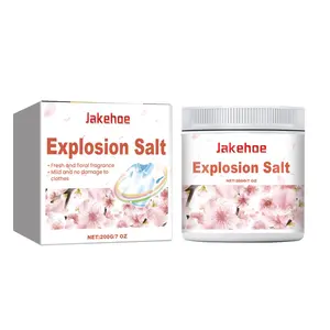 Jakehoe Floral Active Oxygen Laundry Salt Explosion Gently Cleans and Removes Stains Long-Lasting Fragrance Softens and Protects Clothes