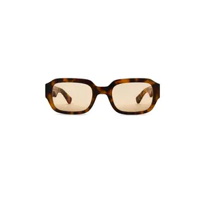 MESSYWEEKEND Downey Sunglasses in Tortoise & Orange