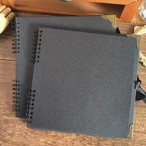 Handmade DIY Photo Album with Window Design, Includes Bow Ribbon, Family Memory Book, Baby Photo Collection, Storage Scrapbook, Scrapbooking