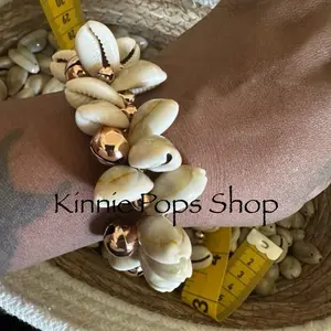 Cowrie Shells & Jingle Bells Bracelet/Anklet