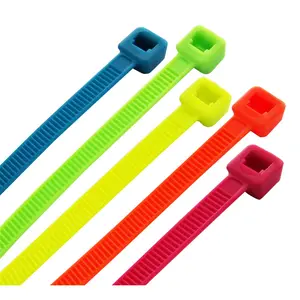 Steel Grip  8 in. Cable Tie, Assorted Color - Pack of 100
