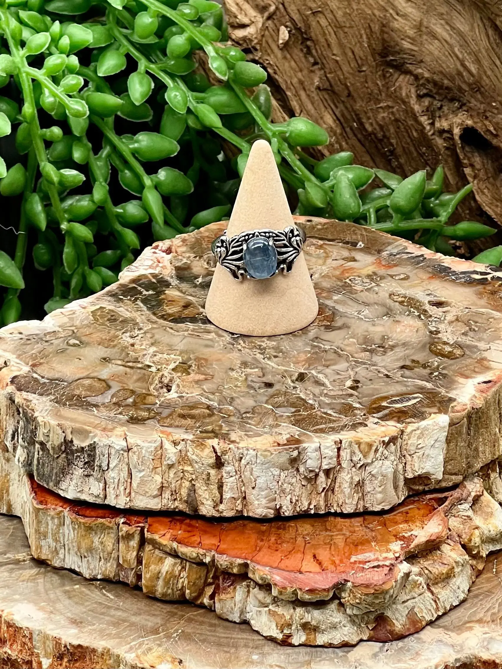 Blue Kyanite Ring Blue Kyanite Ring