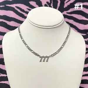 Custom Angel Number Necklace