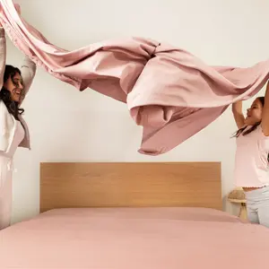 CGK Sheet 4-Piece Set – Valentine's Day Edit- Deep Pocket Cooling Microfiber,Wrinkle Free, Hotel Quality, King/Queen/Full/Twin