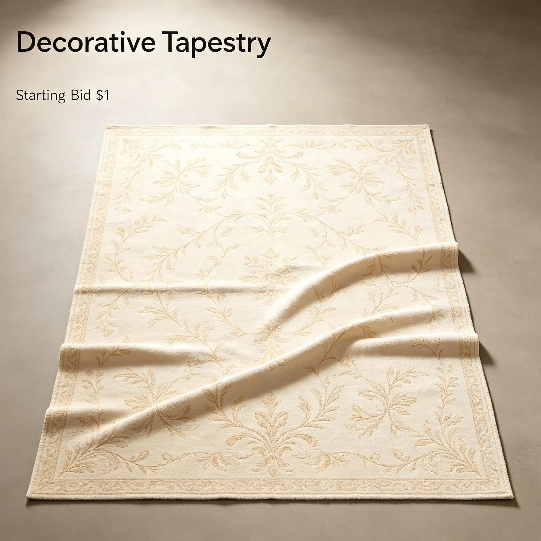 Decorative Tapestry Auction