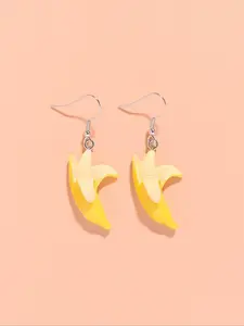 Cute Banana Design Dangle Earrings, Fashionable Jewelry for Women & Girls, Trendy All-match & Exquisite Jewelry for Birthday Gift