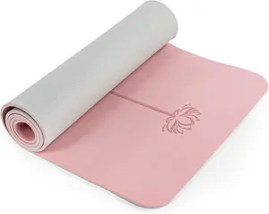 Yoga Mat Non Slip, Pilates Fitness Mats, , Anti- 1/4" Thick Yoga Mats for Women, Exercise Mats for  Workout with Carrying Sling and Storage Bag