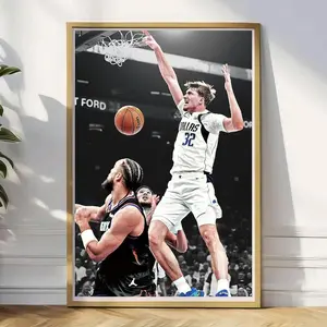 Vintage Cooper Flagg Basketball Poster Game Day Gift For Fan