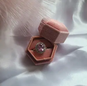 Pink Diamond Ring