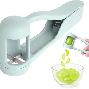 Grape Cutter, Grape Slicer for Toddlers Grape Cutter Tool Cherry Tomato Strawberry Sandwich Cutter for Kids Lunch Accessories,Kitchen Gadget Grape Quarter