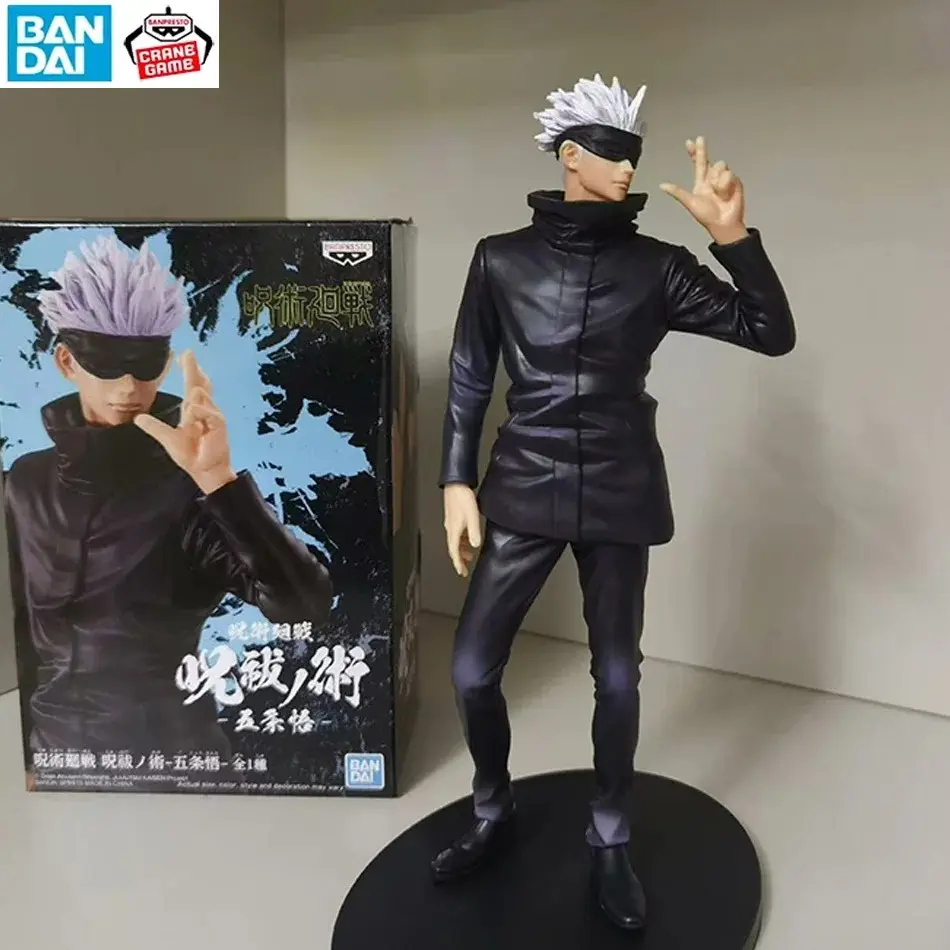 19cm Jujutsu Kaisen Anime Figure Gojo Satoru Anime Statue PVC Action Figure Collection Model Toys Children's Ornament Doll