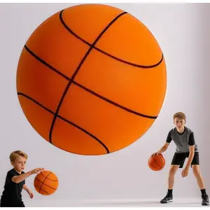 Practice Anywhere, Anytime! Size 7 Silent Basketball for Indoor Use. Make Zero Noise While Dribbling or Passing. Perfect for Apartments, Dorms, Offices, and Indoor Courts.
